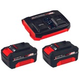 EINHELL Professional Akku-Rasenmäher RASARRO 36/40, 36Volt (2x18V) rot/schwarz, 2x Li-Ionen Akku 4,0Ah