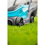 GARDENA Akku-Rasenmäher PowerMax 30/18V P4A Ready-To-Use Set, 18Volt schwarz/türkis, Li-Ion Akku 4,0Ah, POWER FOR ALL ALLIANCE