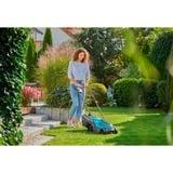 GARDENA Akku-Rasenmäher PowerMax 30/18V P4A Ready-To-Use Set, 18Volt schwarz/türkis, Li-Ion Akku 4,0Ah, POWER FOR ALL ALLIANCE
