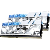 G.Skill DIMM 32 GB DDR4-4800 (2x 16 GB) Dual-Kit, Arbeitsspeicher silber, F4-4800C20D-32GTES, Trident Z Royal Elite, INTEL XMP