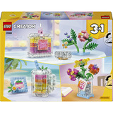 LEGO 31383 Creator 3-in-1 Parfümflasche mit Blumendeko, Konstruktionsspielzeug 