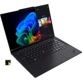 Lenovo ThinkPad T14s G6 (21N1000GGE), Notebook schwarz, Qualcomm Snapdragon X Elite X1E-78-100, Qualcomm Adreno GPU, 32 GB LPDDR5X, 1 TB (1 TB SSD), Windows 11 Pro 64-Bit