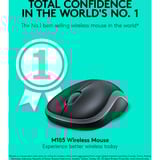 Logitech Wireless Mouse M185, Maus grau, Retail