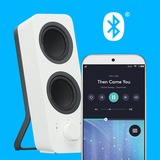 Logitech Z207 , PC-Lautsprecher weiß, Bluetooth, Klinke