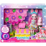 Mattel Enchantimals Baby Bestie Bree Bunny & Twist Bunny, Puppe 