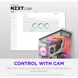 NZXT F360 RGB, Gehäuselüfter weiß, 360 mm
