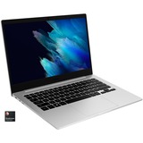 SAMSUNG Galaxy Book Go, Notebook silber, Windows 10 Home 64-Bit, 128 GB SSD