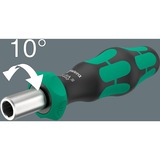 Wera Kraftform Kompakt 838 RA S Set 1, mit Ratschenfunktion, Bit-Satz schwarz/grün, 1/4", 14-teilig