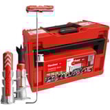 fischer Dübel DuoLine Tanos-Box M173 hellgrau/rot, 713-teilig