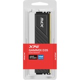 ADATA DIMM 8 GB DDR4-3600  , Arbeitsspeicher schwarz, AX4U36008G18I-SBKD35, XPG GAMMIX D35, INTEL XMP