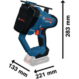 Bosch Akku-Gewindestangenschneider GGC 18V-12 Professional solo, 18Volt, Elektroschere blau/schwarz, ohne Akku und Ladegerät, in L-BOXX