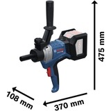 Bosch Professional Akku-Rührwerk GRW 18V-120 Professional, 18Volt blau/schwarz, ohne Akku und Ladegerät