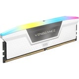 Corsair DIMM 32 GB DDR5-5600 (2x 16 GB) Dual-Kit, Arbeitsspeicher weiß, CMH32GX5M2B5600C36WK, Vengeance RGB, INTEL XMP