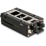 DeLOCK Slim Bay Wechselrahmen für 2 x 2.5″ U.2 NVMe SSD, Laufwerksgehäuse 