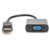 Digitus Adapter / Konverter DisplayPort > VGA HD15 schwarz, 15cm 