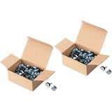 Digitus Befestigungssatz für 19" und 10" Komponenten, M6, Schrauben-Set 100 Sätze