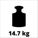 EINHELL Abbruchhammer TC-DH 43 rot/schwarz, 1.600 Watt, Koffer