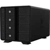ICY BOX IB-3804-C31, Laufwerksgehäuse schwarz