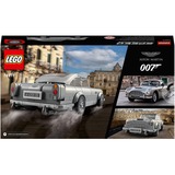 LEGO 76911 Speed Champions: 007 Aston Martin DB5, Konstruktionsspielzeug James Bond Automodell Nachbildung mit Minifigur