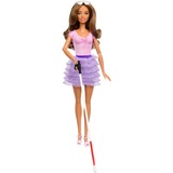 Mattel Barbie Fashionistas Blinde Barbie-Puppe 