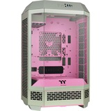 Thermaltake The Tower 300 , Tower-Gehäuse hellgrün/rosa, Tempered Glass