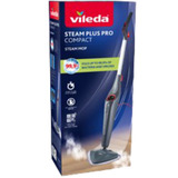 Vileda Dampfreiniger Steam Plus Pro Compact schwarz/rot