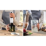 Bosch Stabmixer ErgoMaster MSM4W220 Serie 4 weiß/edelstahl, 600 Watt, mit Zerkleinerer