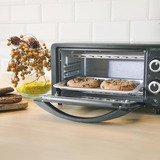 Cecotec Tischbackofen Bake&Toast 1090 , Mini-Backofen schwarz