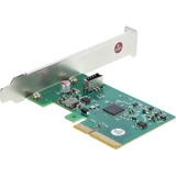 DeLOCK PCI-E x4 Karte>1x int. USB 20 Gbps Typ-E Key-A Low Profile, Schnittstellenkarte 