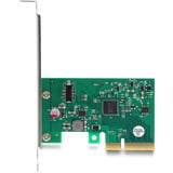DeLOCK PCI-E x4 Karte>1x int. USB 20 Gbps Typ-E Key-A Low Profile, Schnittstellenkarte 