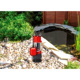 EINHELL Schmutzwasserpumpe GC-DP 5010 G, Tauch- / Druckpumpe rot/edelstahl, 500 Watt