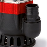 EINHELL Schmutzwasserpumpe GC-DP 5010 G, Tauch- / Druckpumpe rot/edelstahl, 500 Watt