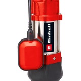 Einhell Schmutzwasserpumpe GC-DP 5010 G, Tauch- / Druckpumpe rot/edelstahl, 500 Watt