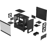 Fractal Design Pop Mini Air RGB Black TG Clear Tint, Tower-Gehäuse schwarz