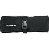 GEDORE red Rolltasche für Schlüssel, leer schwarz, für Werkzeuge bis 240mm Länge
