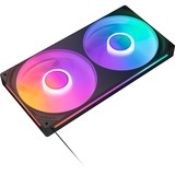 NZXT F280 RGB CORE, Gehäuselüfter schwarz, 280 mm