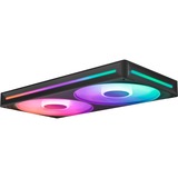 NZXT F280 RGB CORE, Gehäuselüfter schwarz, 280 mm