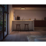 Philips HUE White Ambiance Aurelle runde Panelleuchte, LED-Leuchte schwarz, inkl. Dimmschalter