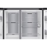 SAMSUNG RS90F67BETEF, Side-by-Side edelstahl, Family Hub, AI Energy Mode, Smart Conversion