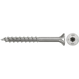 fischer Spanplattenschraube PowerFast II 5,0x40 Senkkopf TX 200 Stück, mit Teilgewinde, Edelstahl A2