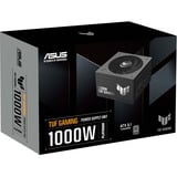 ASUS TUF-GAMING-1000P, PC-Netzteil schwarz, 1x 12-Pin High Power GPU, 3x PCIe, Kabelmanagement, 1000 Watt