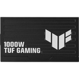 ASUS TUF-GAMING-1000P, PC-Netzteil schwarz, 1x 12-Pin High Power GPU, 3x PCIe, Kabelmanagement, 1000 Watt