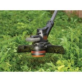 BLACK+DECKER Akku-Rasentrimmer STC1820EPC, 18Volt orange/schwarz, Li-Ionen Akku 2,0Ah