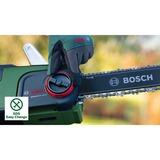 Bosch Heimwerken & Garten Akku-Kettensäge AdvancedChain 36V 35-40, 36Volt grün/schwarz, Li-Ionen Akku 2,0Ah, POWER FOR ALL