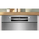 Bosch SMU4EVS08E Serie 4, Spülmaschine edelstahl (gebürstet), 60 cm, Home Connect