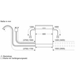 Bosch SMU4EVS08E Serie 4, Spülmaschine edelstahl (gebürstet), 60 cm, Home Connect