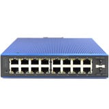 Digitus Industrieller 16+2-Port L2 managed Gigabit Ethernet, Switch 