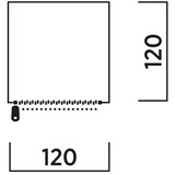 Easy Camp Pop-up-Umkleide-/ Duschzelt Vik Utility Tent grau, Modell 2025