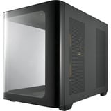 FSP S380, Tower-Gehäuse schwarz, Tempered Glass x 2