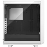 Fractal Design Meshify 2 Compact White TG Clear Tint, Tower-Gehäuse weiß/schwarz, Tempered Glass